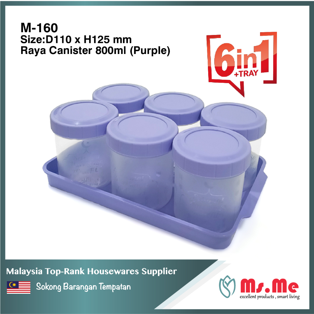 Ms.Me Hari Raya Bekas Kuih Raya Set / Cookies Container Set / Bekas ...