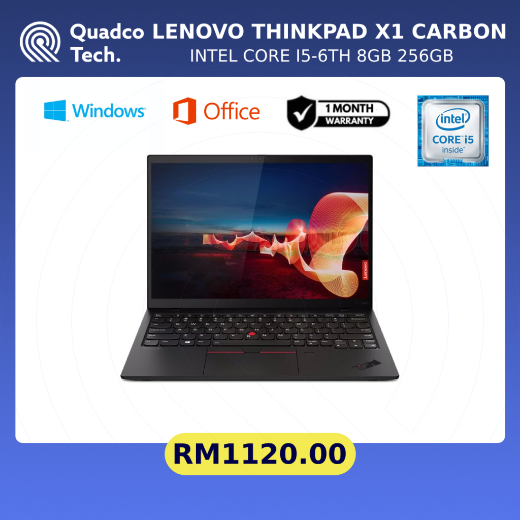 Lenovo ThinkPad X1 Carbon 6th Gen Ultrabook 14