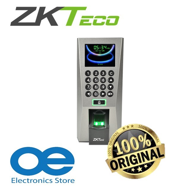 ZKTECO F18 + ZK-ADMS Door Access 2.4 inch TFT LCD Screen Standalone ...