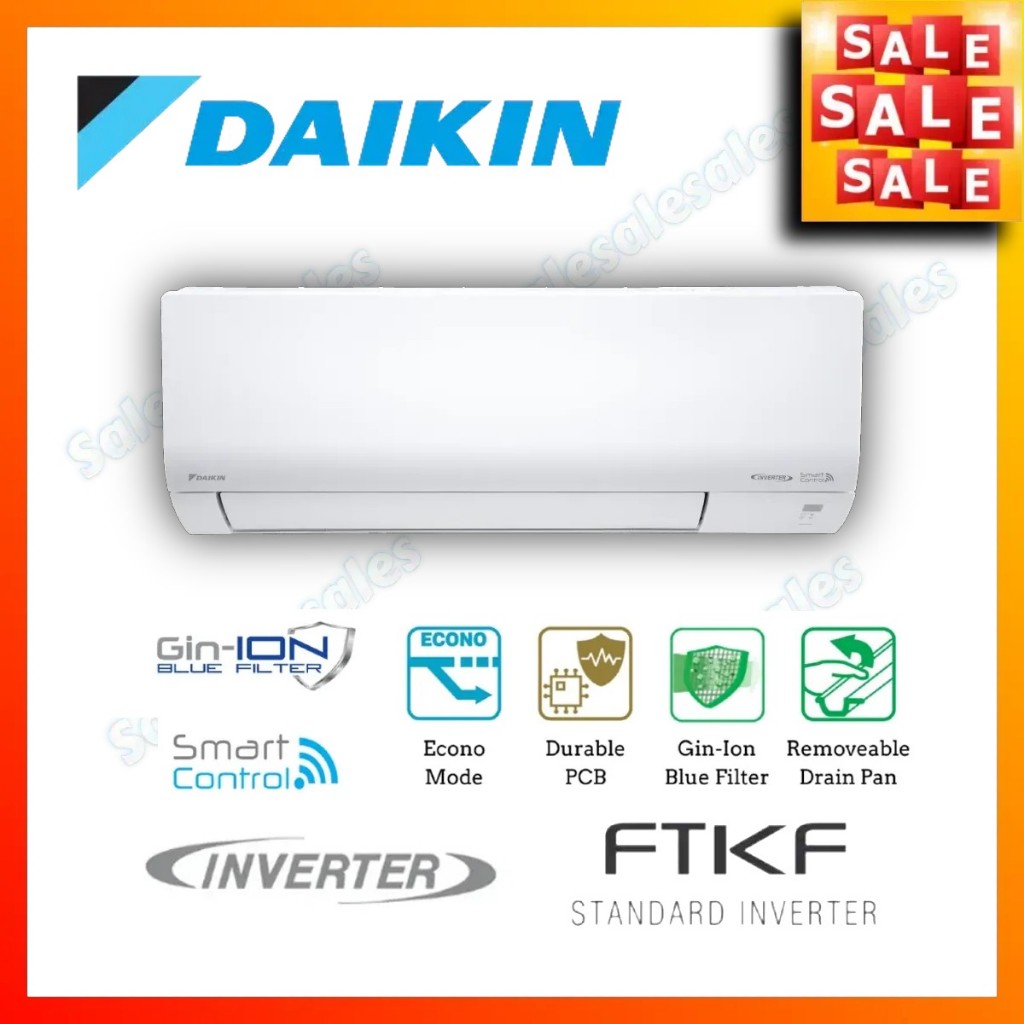 Free Ship Daikin Inverter 1hp 1 5hp 2hp 2 5hp 3hp Air