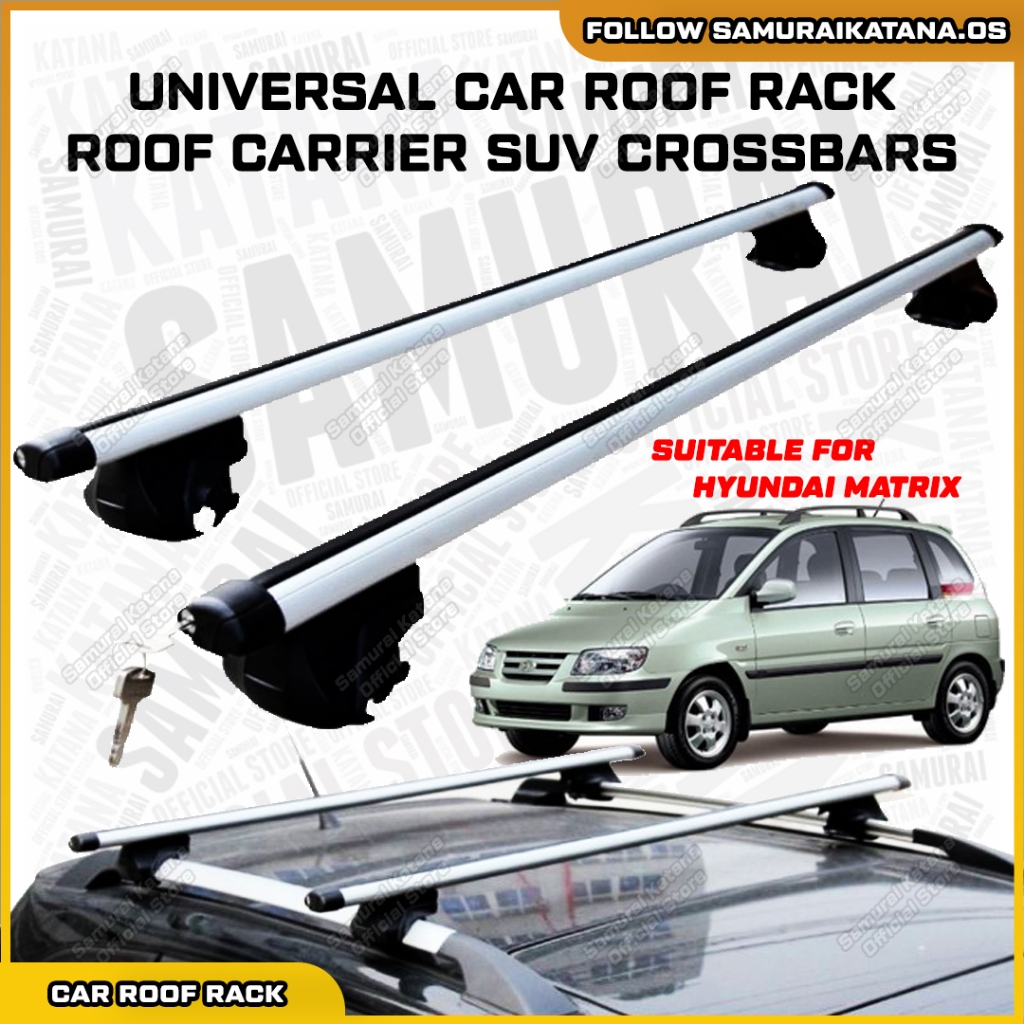 🗄️ For Hyundai Matrix SUV Car Roof Rack Bar Luggage Carrier Car With ...