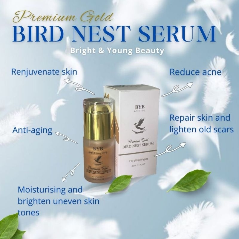 Premium Gold Bird Nest Serum Shopee Malaysia