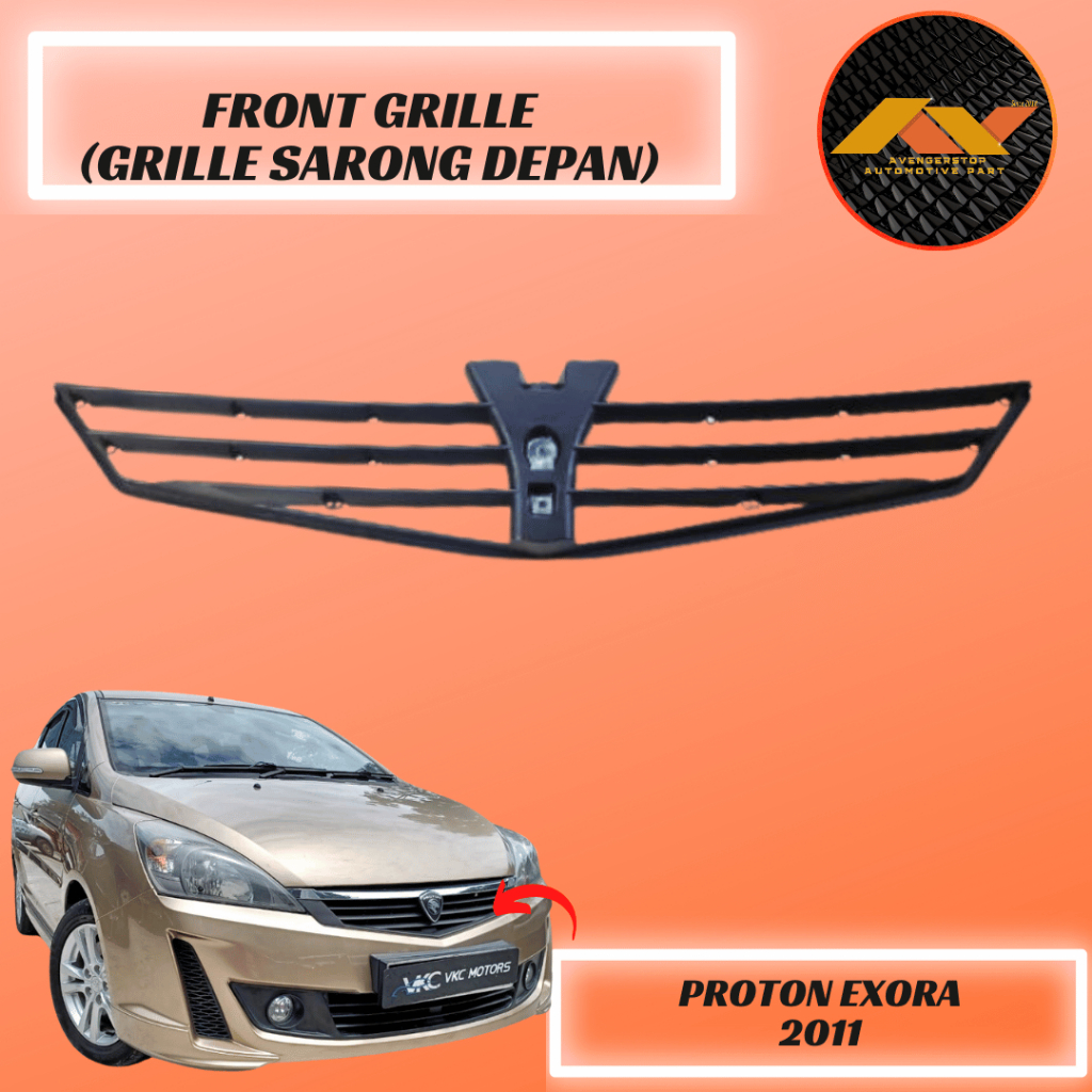 Proton Exora Bold Front Grille / Grille Depan/ Sarong Depan New High ...