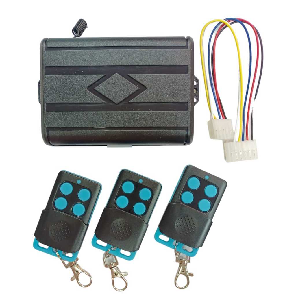 AUTO GATE 4 CHANNEL RECEIVER WITH 3 REMOTE CONTROL | Shopee Malaysia