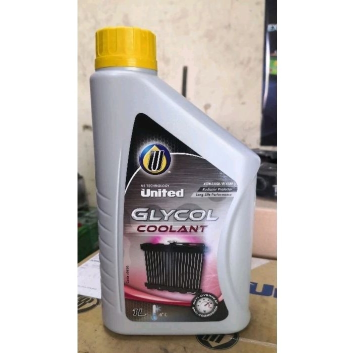 GLYCOL COOLANT United 1L (-6℃) Ready Stock | Shopee Malaysia