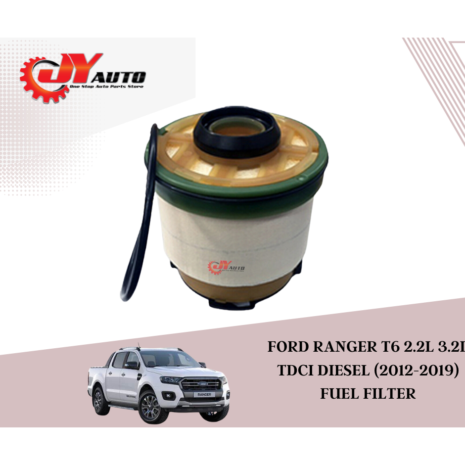 FORD RANGER T6 2.2L 3.2L TDCI DIESEL (2012-2019) FUEL FILTER | Shopee ...