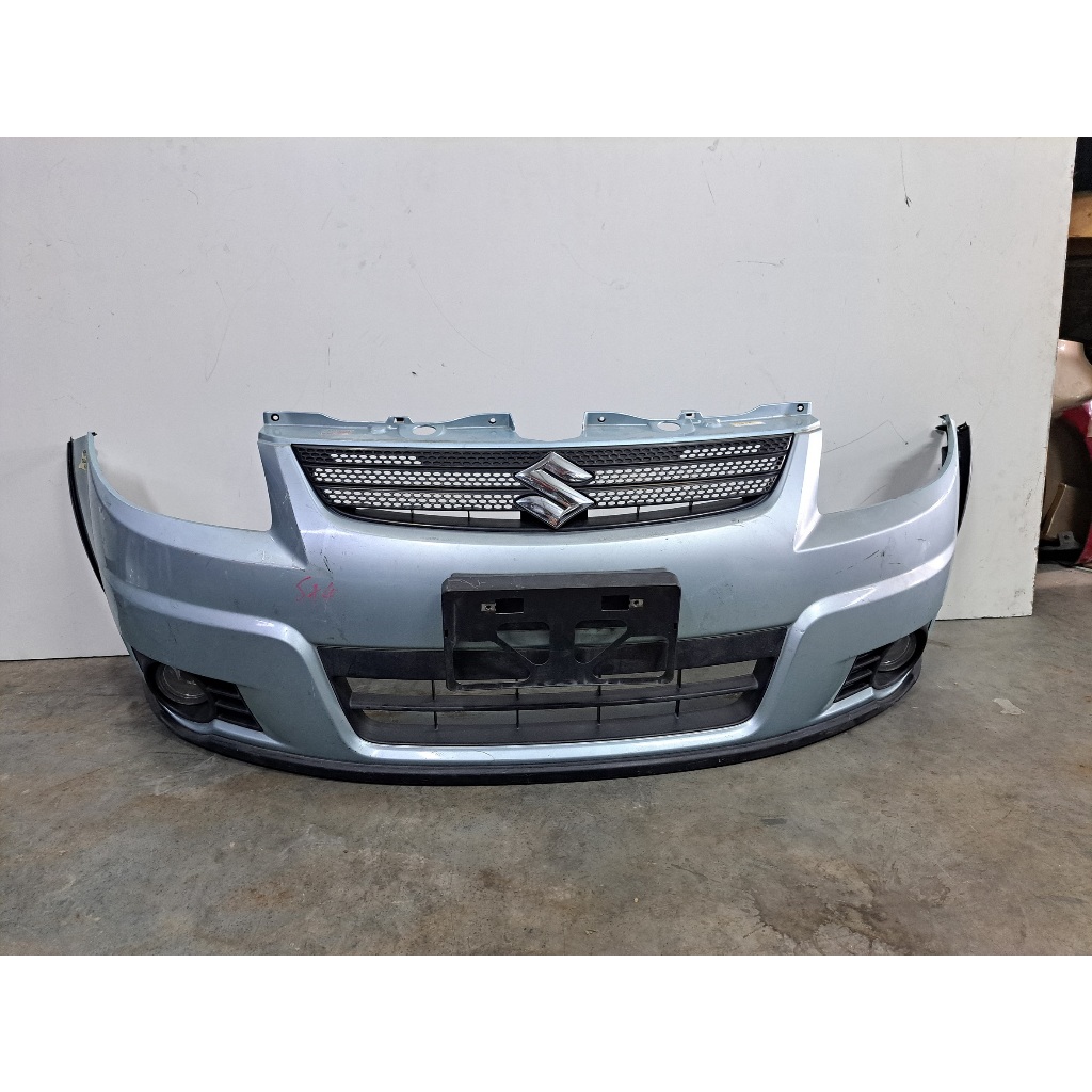 ORIGINAL Suzuki SX-4 SX4 Front Bumper With Fog Lamps Lights And Lips ...