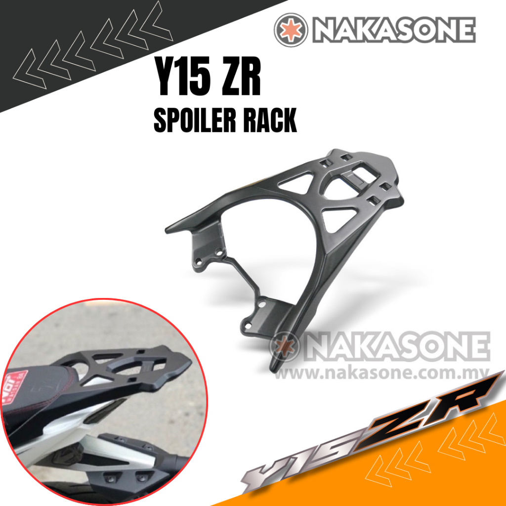 YAMAHA Y15ZR Y15 V1 Y15 V2 LC135 V8 FI SPOILER RACK REAR RACK MONORACK ...