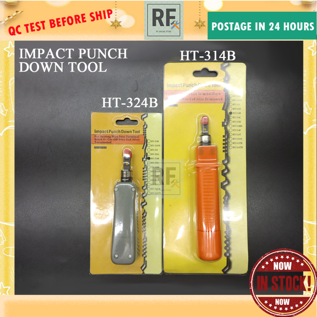 HT314B HT324B Impact Punch Down Tool Shopee Malaysia