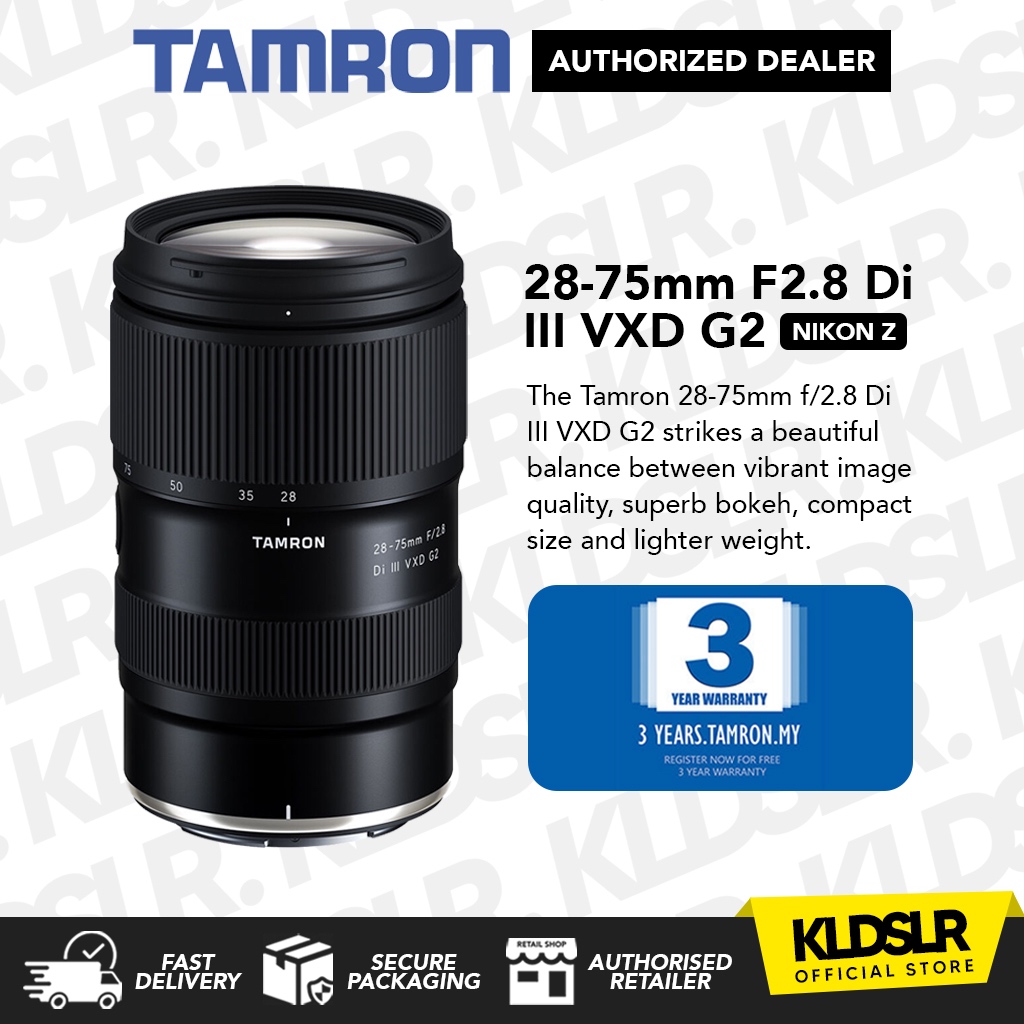 TAMRON 28-75mm F/2.8 Di III VXD G2 A063（Tamron 28-75mm F2.8