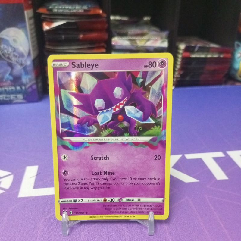 Sableye HOLO 070/196 Lost Origin | Shopee Malaysia
