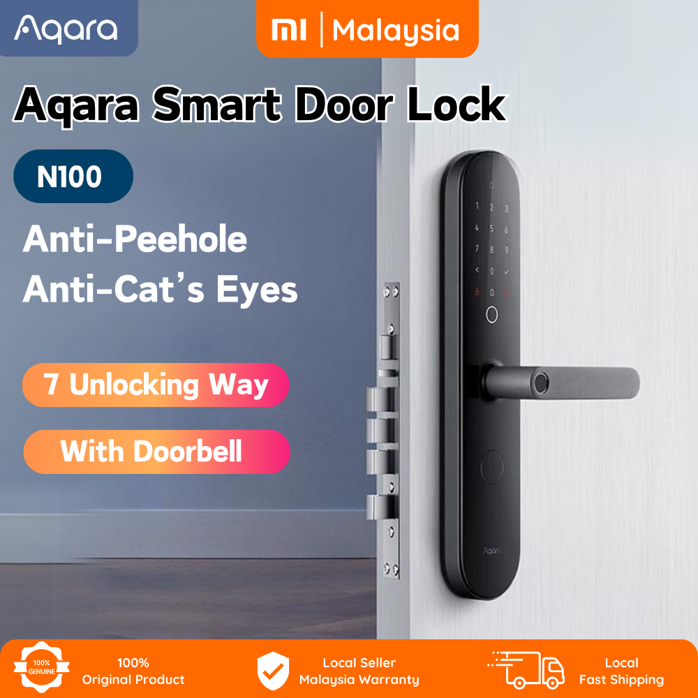 Aqara Smart Door Lock N100 NFC Unlock Works Bluetooth Password with