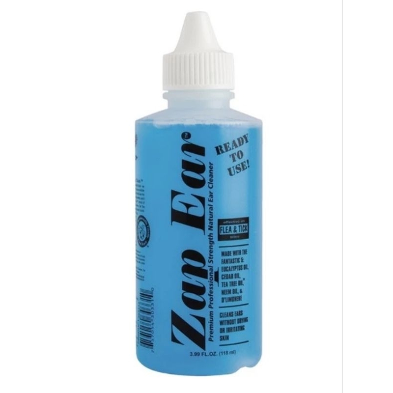 Zap Ear Kelco Premium Professional Natural Ear Cleaner 118ml | Shopee ...