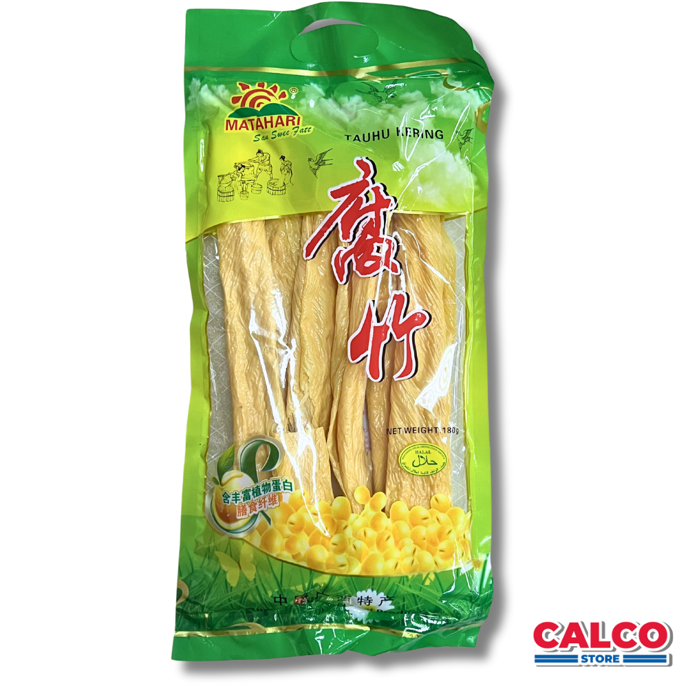 180g Matahari Brand Tauhu Kering Dried Beancurd Tofu Skin 太阳牌高质量腐竹