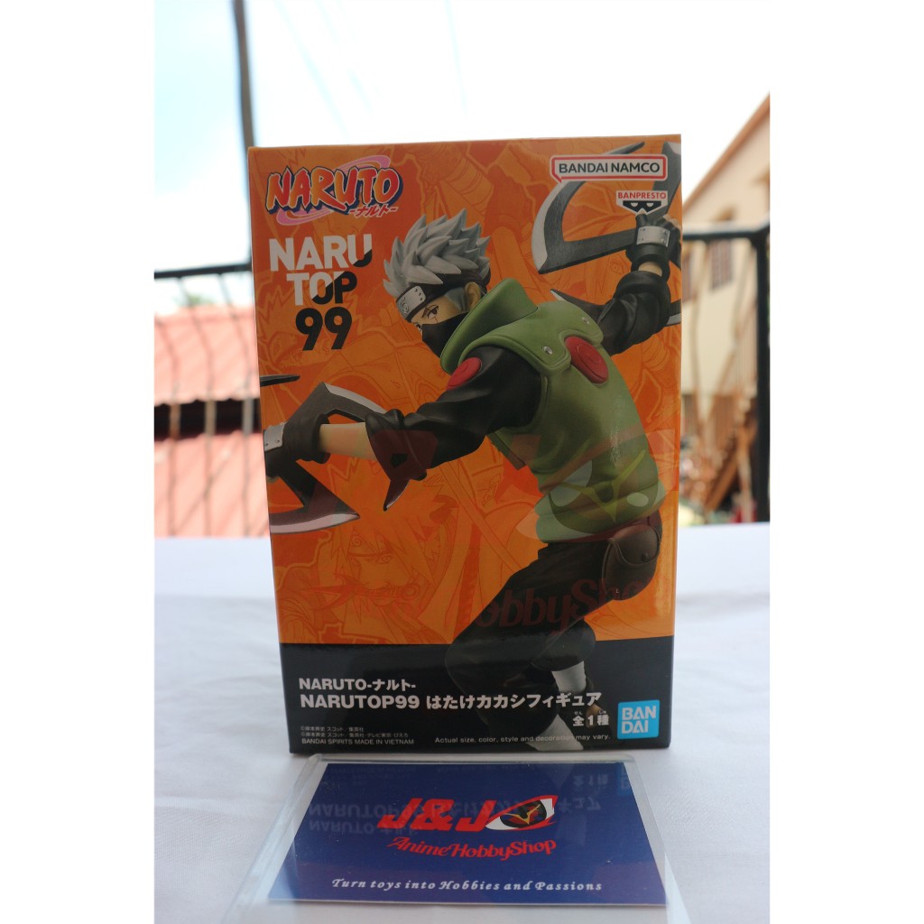 Banpresto Narutop99 Statuetta Kakashi Hatake 13 Cm - Action Figure PVC Ufficiale Per Collezionisti - 2