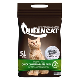 [PROMO] 2 Bags 5L/3.5kg Queen Cat Cat Litter Instant & Strong Clumps ...