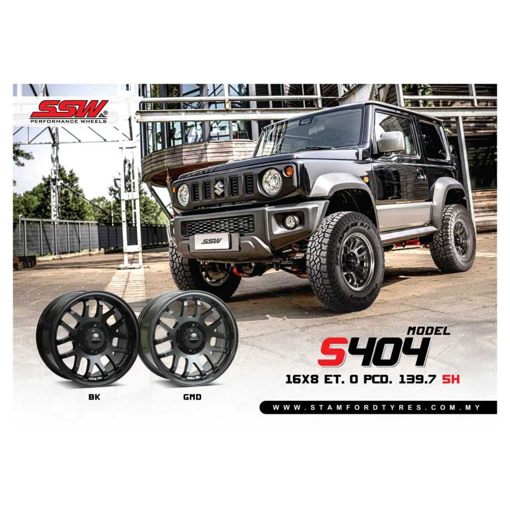 SSW S404 rim for suzuki jimmy | Shopee Malaysia