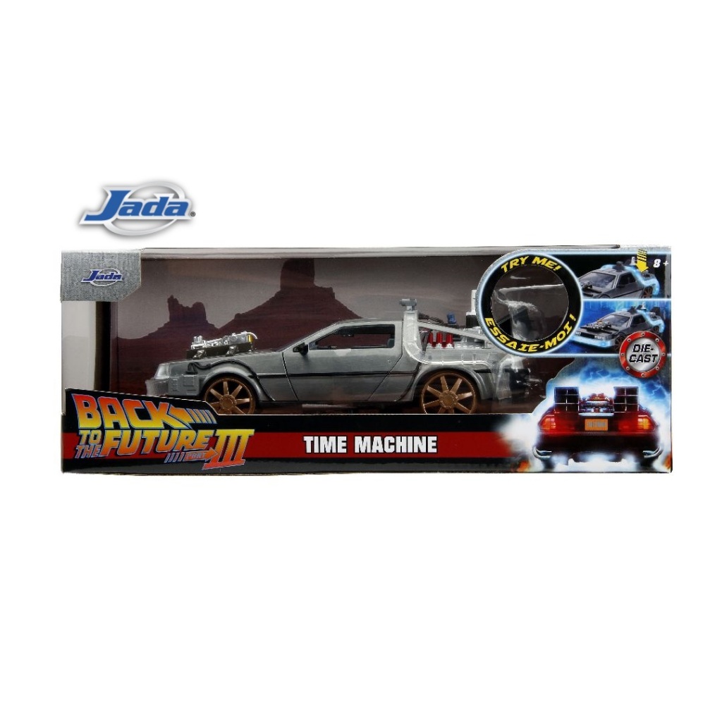 JADA 1:24 METAL DIE CAST BACK TO THE FUTURE PART III - TIME MACHINE ...