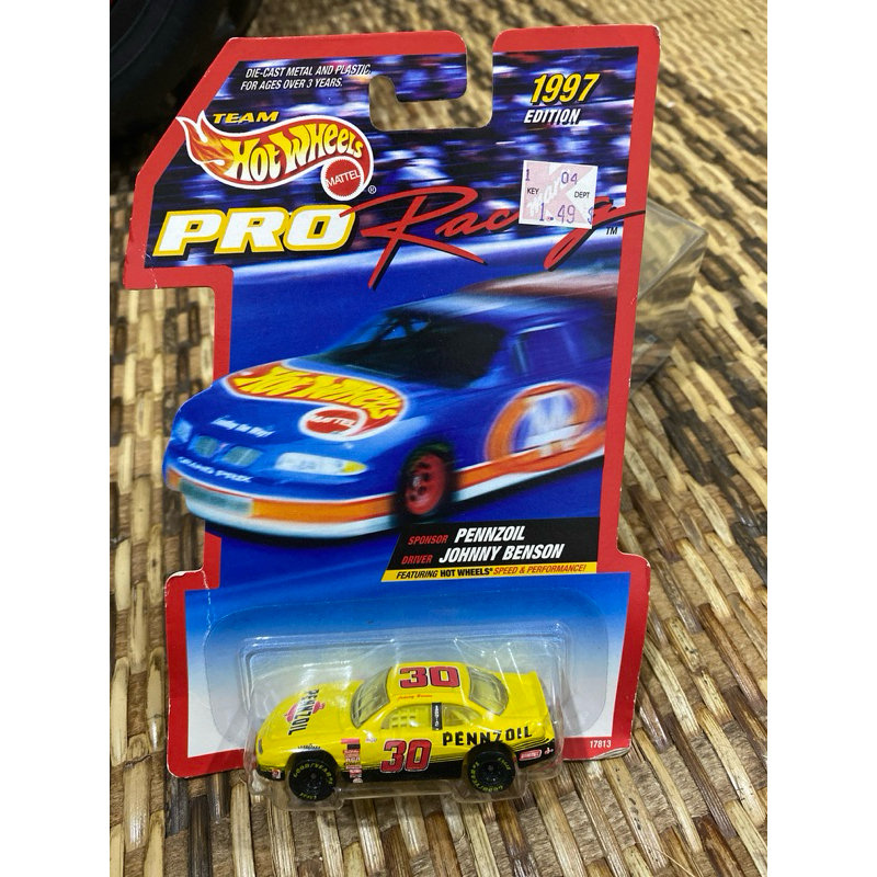 Hot Wheels Nascar Pro Racing Johnny Benson #30 Pennzoil | Shopee Malaysia