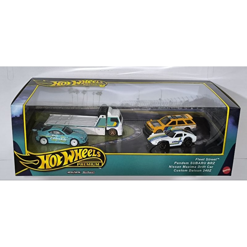 Hot Wheels GReddy Diorama / Garage Box set - Pandem Subaru BRZ / Nissan ...