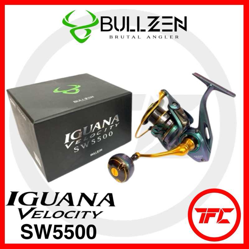 BULLZEN IGUANA VELOCITY SW Spinning Fishing Reel Saltwater