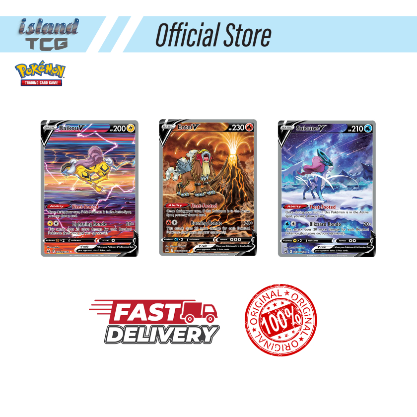 Raikou Suicune Legend Entei & Raikou LEGEND | HS-Unleashed | TCG