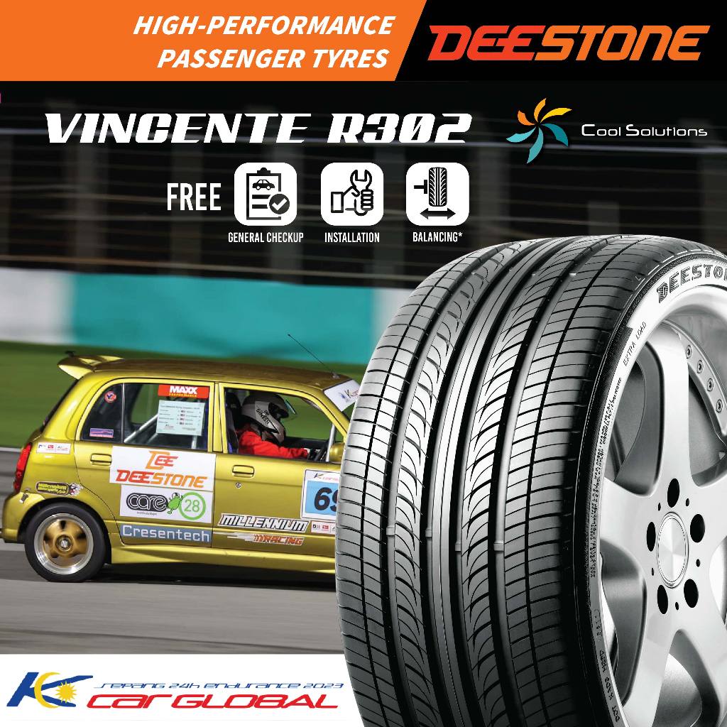 DEESTONE VINCENTE R302 185/55R15; 195/50R15; 195/55R15; 185/55R16; 215 ...