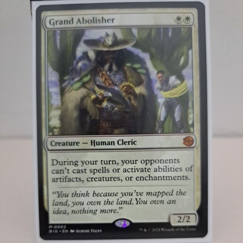 MTG Grand Abolisher (OTJ)(Mythic) | Shopee Malaysia