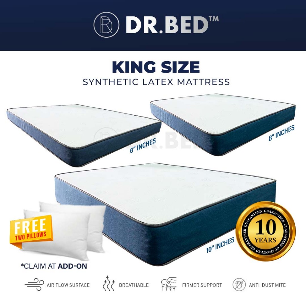 (Free Shipping)Dr.Bed Premium Mattress Tilam Single/Queen/King/Super ...