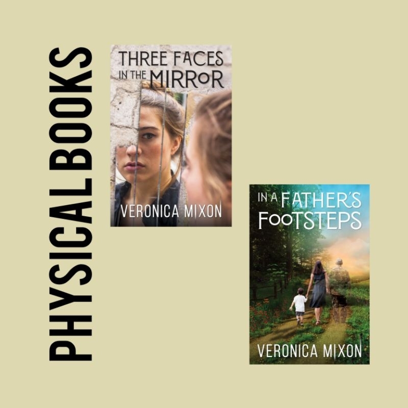Veronica Mixon (2 Books):Three Faces in the Mirror, In a Father's Footsteps | Shopee Malaysia