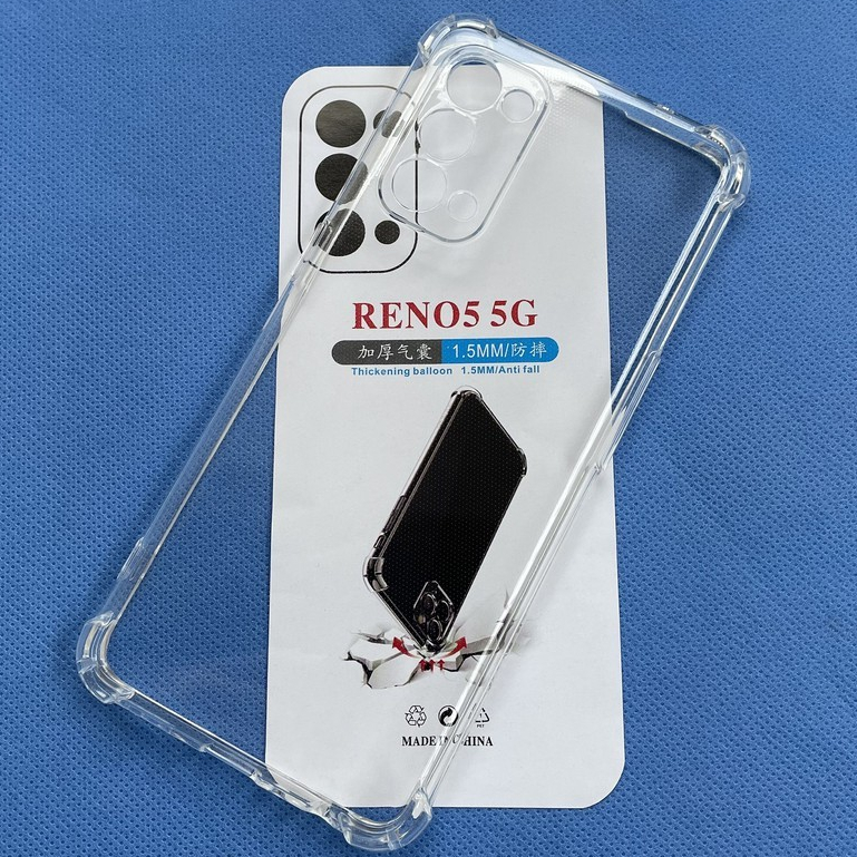 OPPO Reno 5 / Reno 5F / Reno 5 PRO ShockProof TPU Case Clear Silicone ...