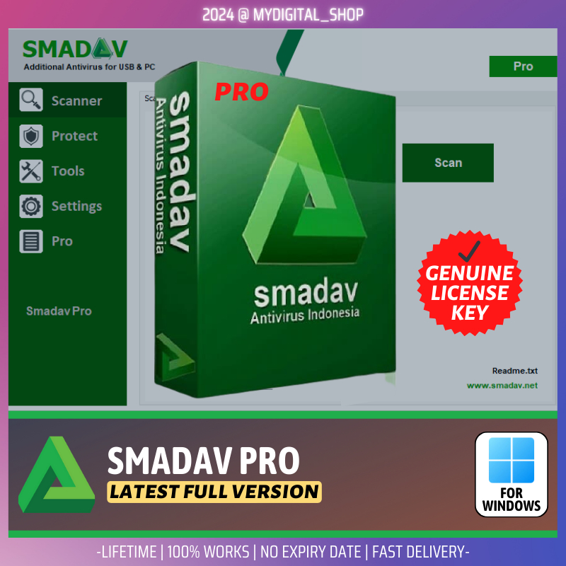 [Windows] SMADAV Pro 2024 Genuine License Key Full Version