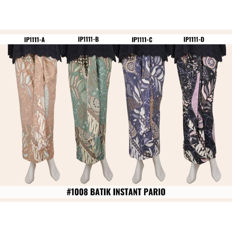 *READY STOCK* BATIK INSTANT PARIO KOLEKSI RAYA 2024* | Shopee Malaysia