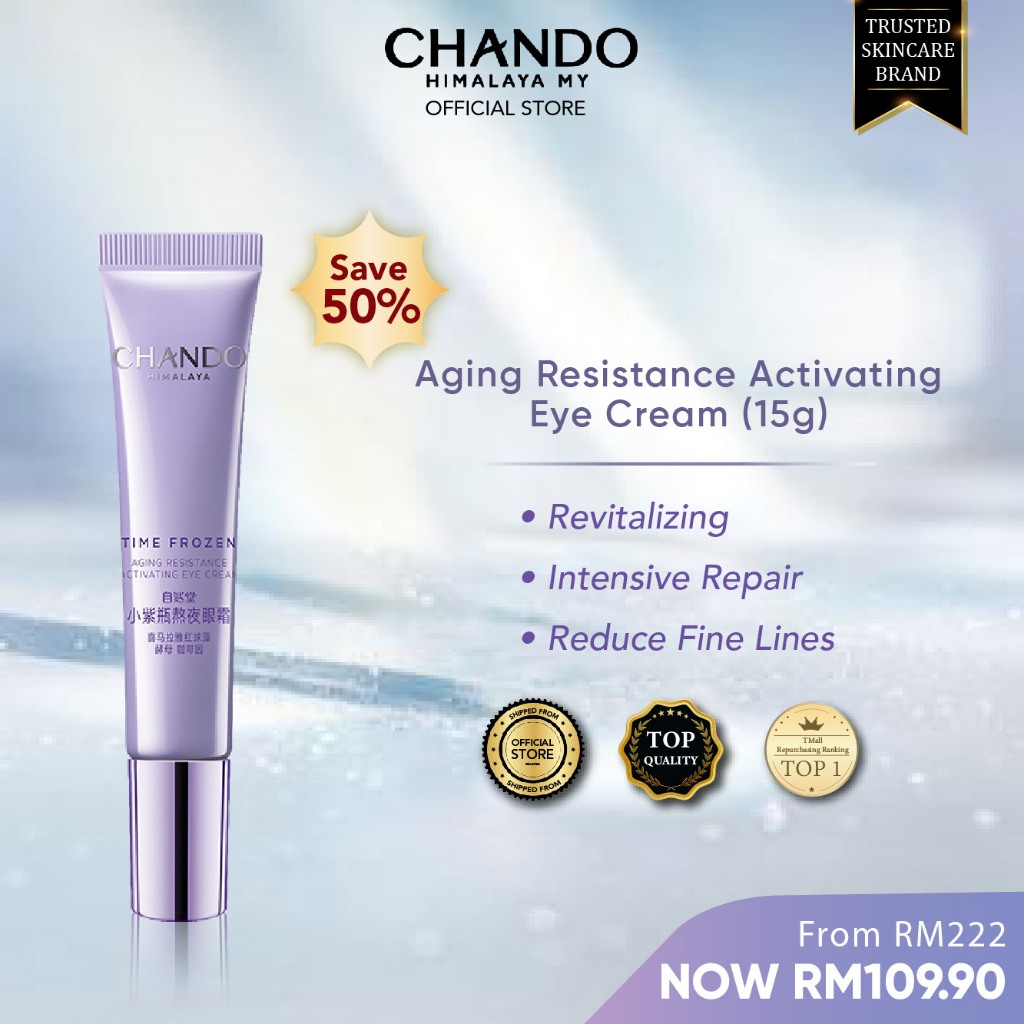 CHANDO Himalaya Time Frozen Aging Resistance Activating Eye Cream (15g ...