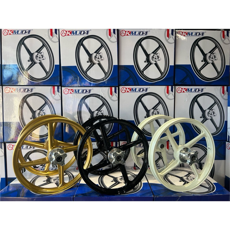 Y15ZR Y16ZR LC135 Y125Z SPORT RIM 4 BATANG CUSTOM OKMUDA ALLOY RIM HOT ...