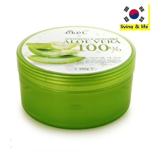 Gel Réparateur Apaisant E&COS 200ml - Au Ginseng Nano - K-Beauty - Pour Tous Types De Peau