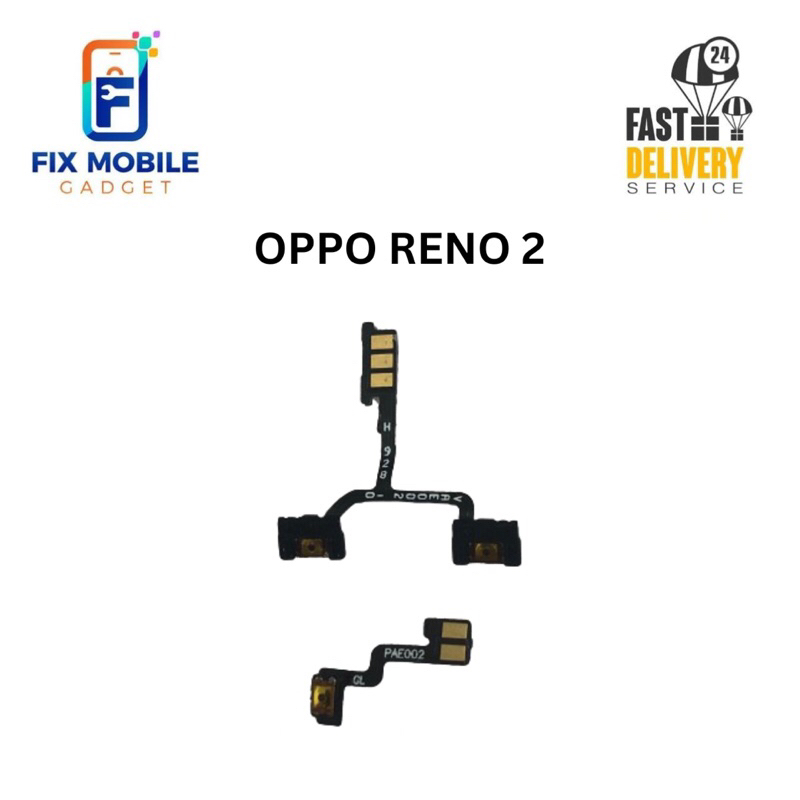 OPPO RENO 2/ 2F 2Z/ 3(5G)/ 3 PRO ON OFF + VOLUME RIBBON (1 SET ...