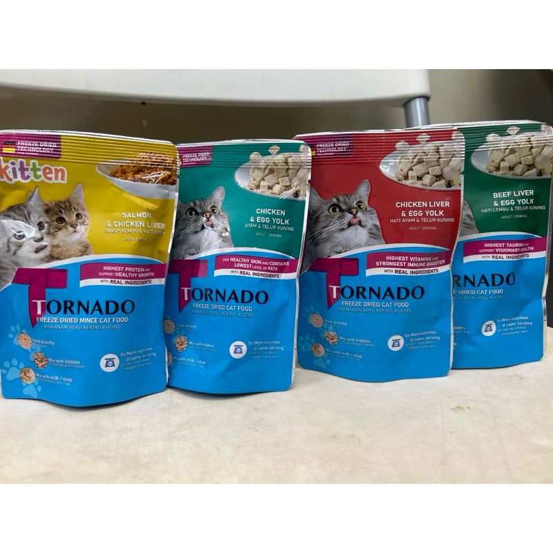 Tornado freeze Dried Cat Treats 12g | Shopee Malaysia