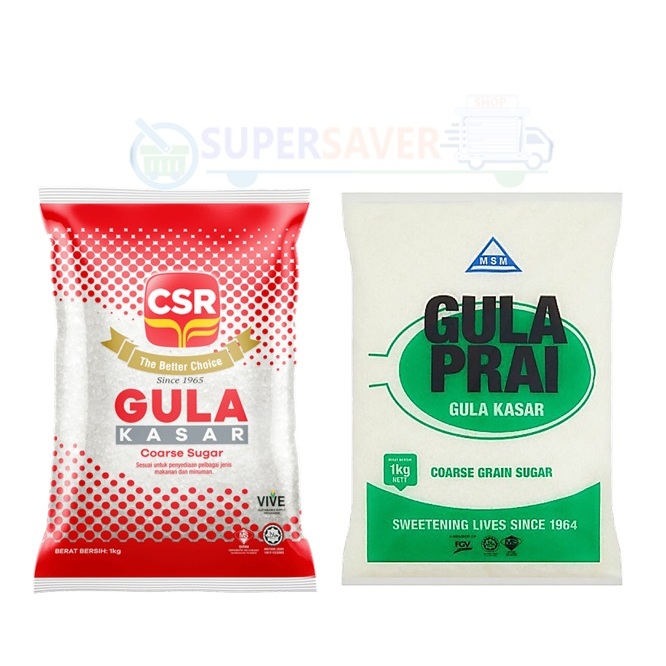 Gula Prai 1kg Pasir Kasar 1 Kg Coarse Grain Sugar 1 Kilo Msm