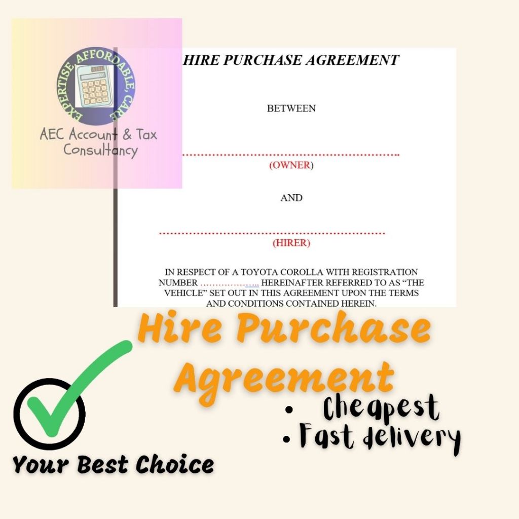 Image 8 for Hire Purchase Agreement Template