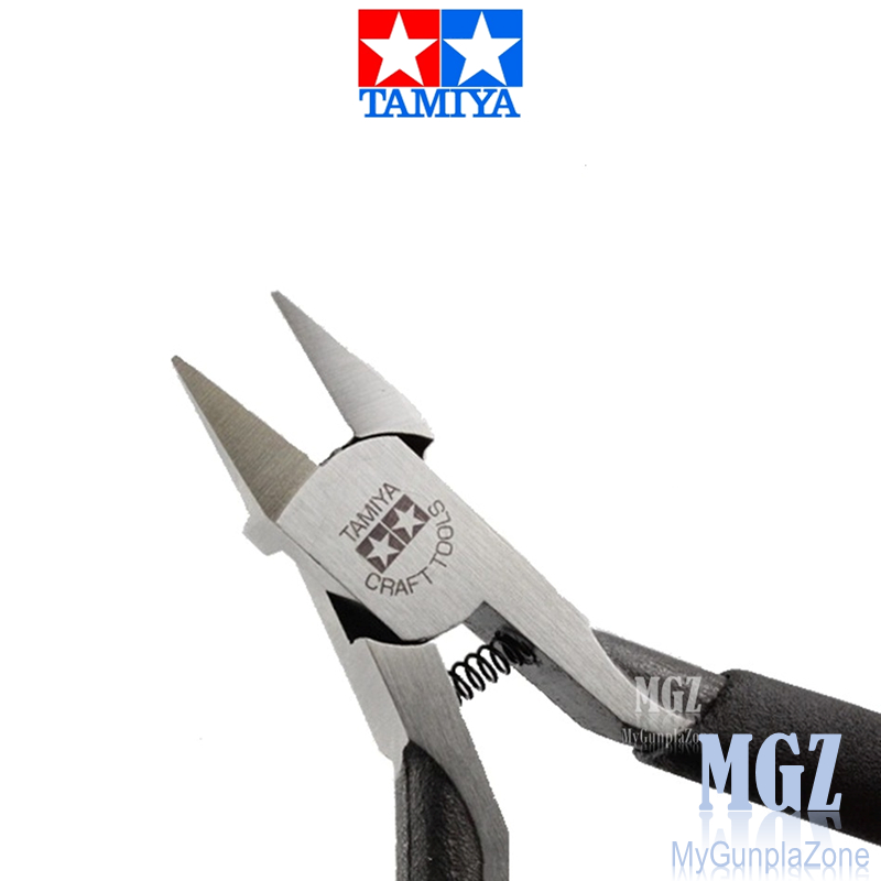 thumbnail image 2 of Tamiya 74123 Sharp Pointed Side Cutter For Plastic - Slim Jaw, Precision Sprue Cutter 2 of 6