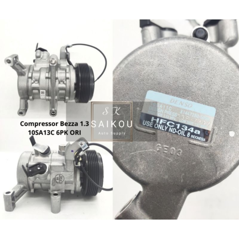 Compressor Perodua Bezza 1.3/ Perodua Alza/ Myvi 2018 10Sa13C Original ...