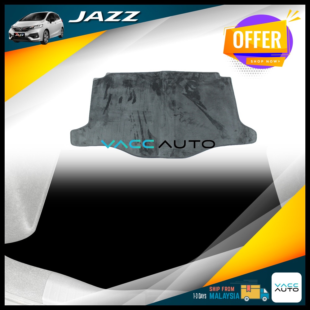 Honda Jazz Fit GK GK5 T5A 3rd Car Rear Boot Tray Carpet Trunk Mat ...