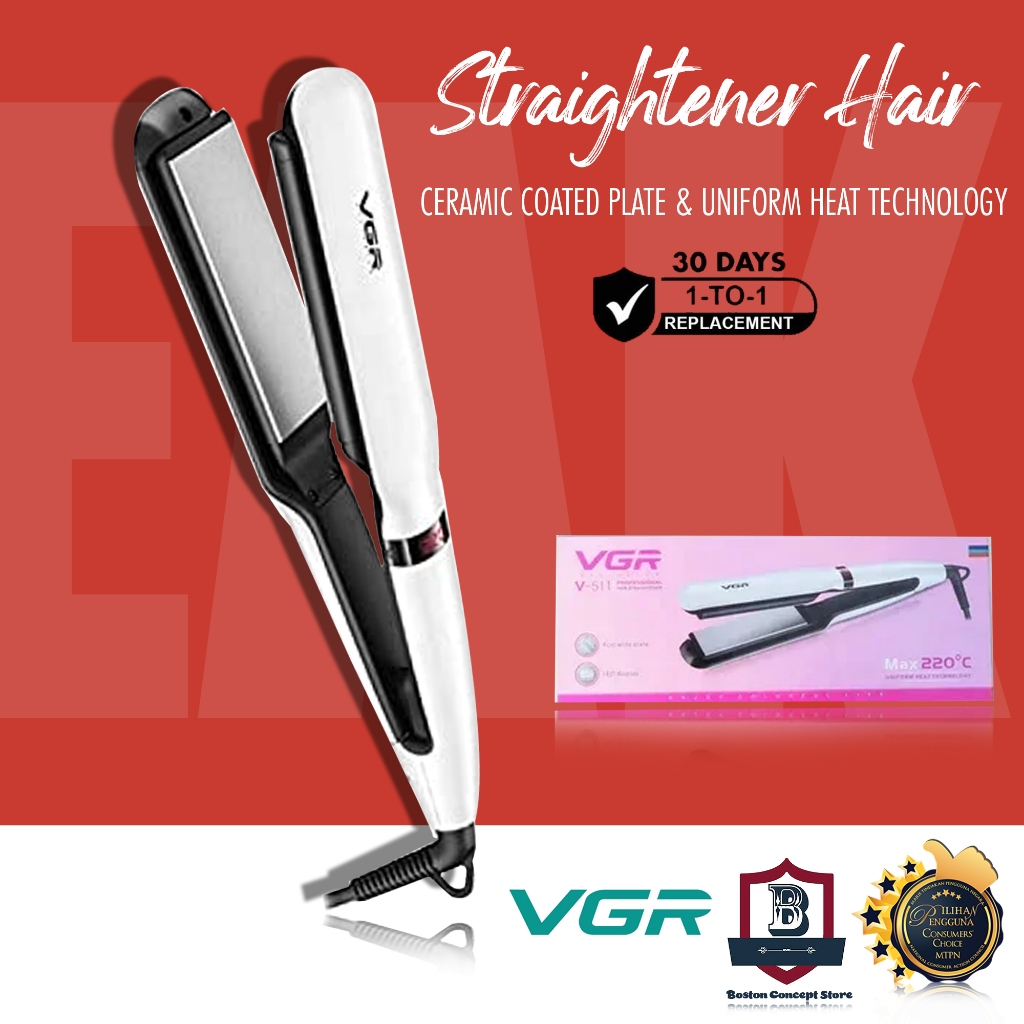 VGR V-511 Professional Hair Straightener Led Digital Display Flat Iron ...