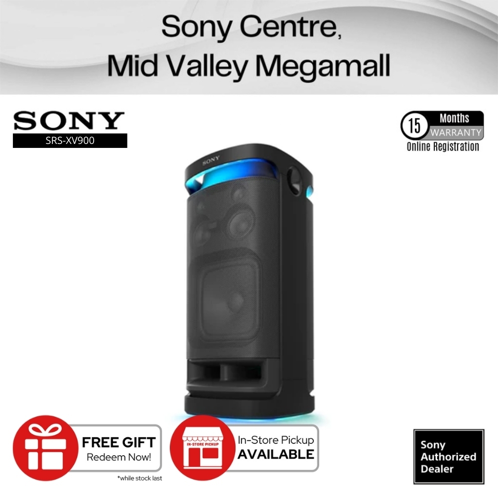Sony SRS-XV900 X-Series XV900 Wireless Bluetooth Party Speaker | Shopee ...