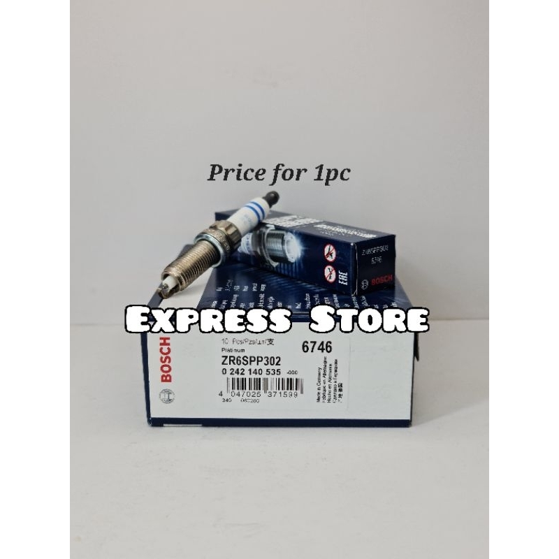 BOSCH Platinum Spark Plug Mini Cooper R56, Clubman R55, Convertible R57, Countryman R60