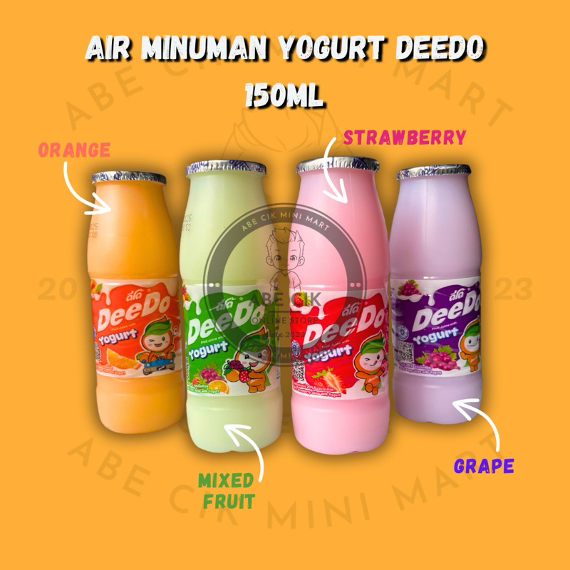 🇹🇭 Deedo Yogurt Flavoured Drink (125ml) Shopee Malaysia