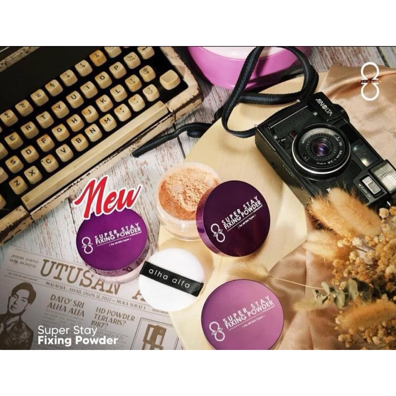 ALHA ALFA SUPER STAY FIXING POWDER (LOOSE POWDER) | Shopee Malaysia