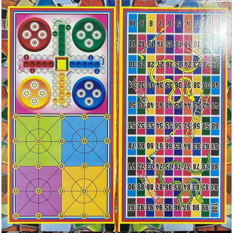 LUDO Game Full Set - Size 20 x 23 inch | Shopee Malaysia