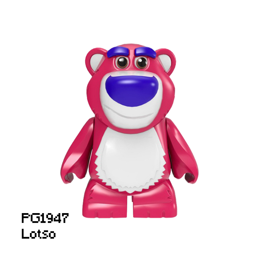 Toy Story Custom Minifigures WM6060 Woody Buzz Lightyear Lotso LEGO ...